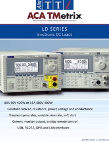 Aim-TTi TGF3000 Series Dual Channel Arbitrary Function Generators