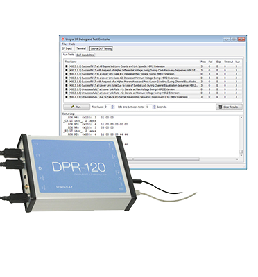 Unigraf DPR-120 DP 1.2 Test Device (Full featured DisplayPort™ 1.2 compliant Reference Sink)