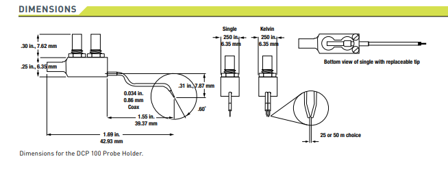 FormFactor DCP 100 Series Probe