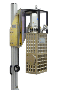 Small, rectangular ADR cryostat