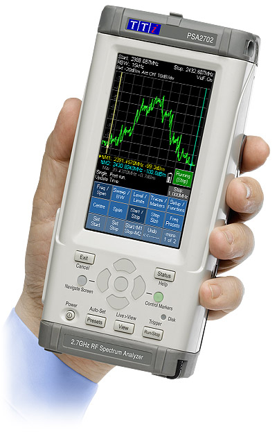 TTI PSA2702 - Hand Held 2.7GHz Spectrum Analyser